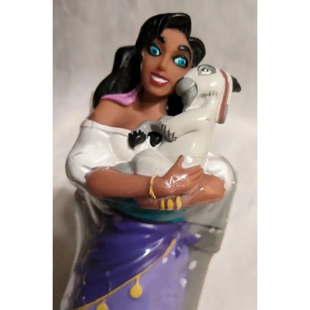 NOS Disney Esmeralda Bubble Bath Hunchback Of Notre Dame Figure KidCare The Goat